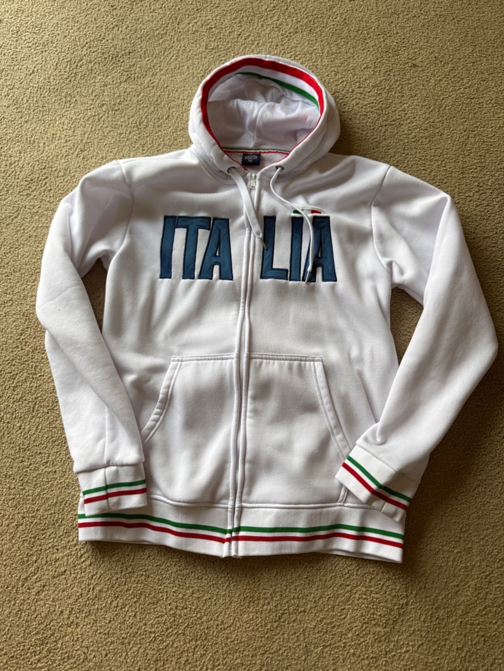 Star Venezia Italian zip up hoodie size XXl